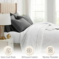 thumbnail image 2 of Southshore Fine Living, Inc. Pillow Covers, Fit Full, Twin or Queen Pillows, 20" x 30", Slate, 2 of 8