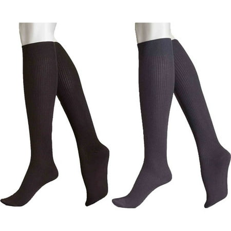 No nonsense Women's Boot Socks Sleek 17" - 2 Pair