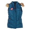 thumbnail image 5 of Canada Weather Gear Women's Puffer Vest with Faux Fur Trim Hood, 5 of 11