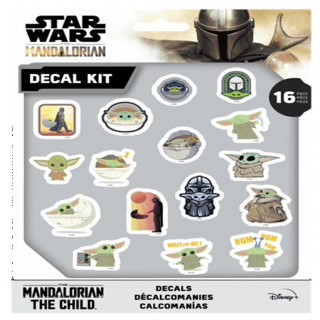 Star Wars 822083 16 Piece The Mandalorian Decal Kit