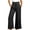 Black, variant on Wiyuqeen Women's Wide Leg Jeans High Waisted Stretchy Straight Leg Button Denim Pants Summer Trendy Trousers with Pockets