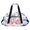 Multicolor 3, variant on Herdesigns Sports Duffel Bag, Turquoise Abstract Gold And Blue Marble Gym Bag for Women Men, Lightweight Overnight Weekender Tote for Camping Hiking Travel