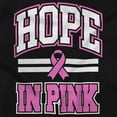 thumbnail image 2 of Breast Cancer Hope In Pink Ribbon Women's Plus Size Graphic Tee Brisco Brands 3X, 2 of 5