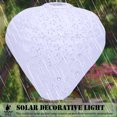 thumbnail image 1 of Linterna Solar Al Aire Libre Linterna de jardín colgante en forma de melocotón Linterna de papel creativa (blanco hueco), 1 of 7