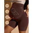 thumbnail image 2 of Athlemo Women Maternity Workout Yoga Shorts Belly Support Soft Sports Short, 2 of 6