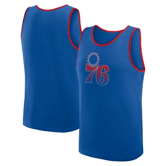 Men's Logo Athletic Royal Philadelphia 76ers Unmatched Success Tank Top