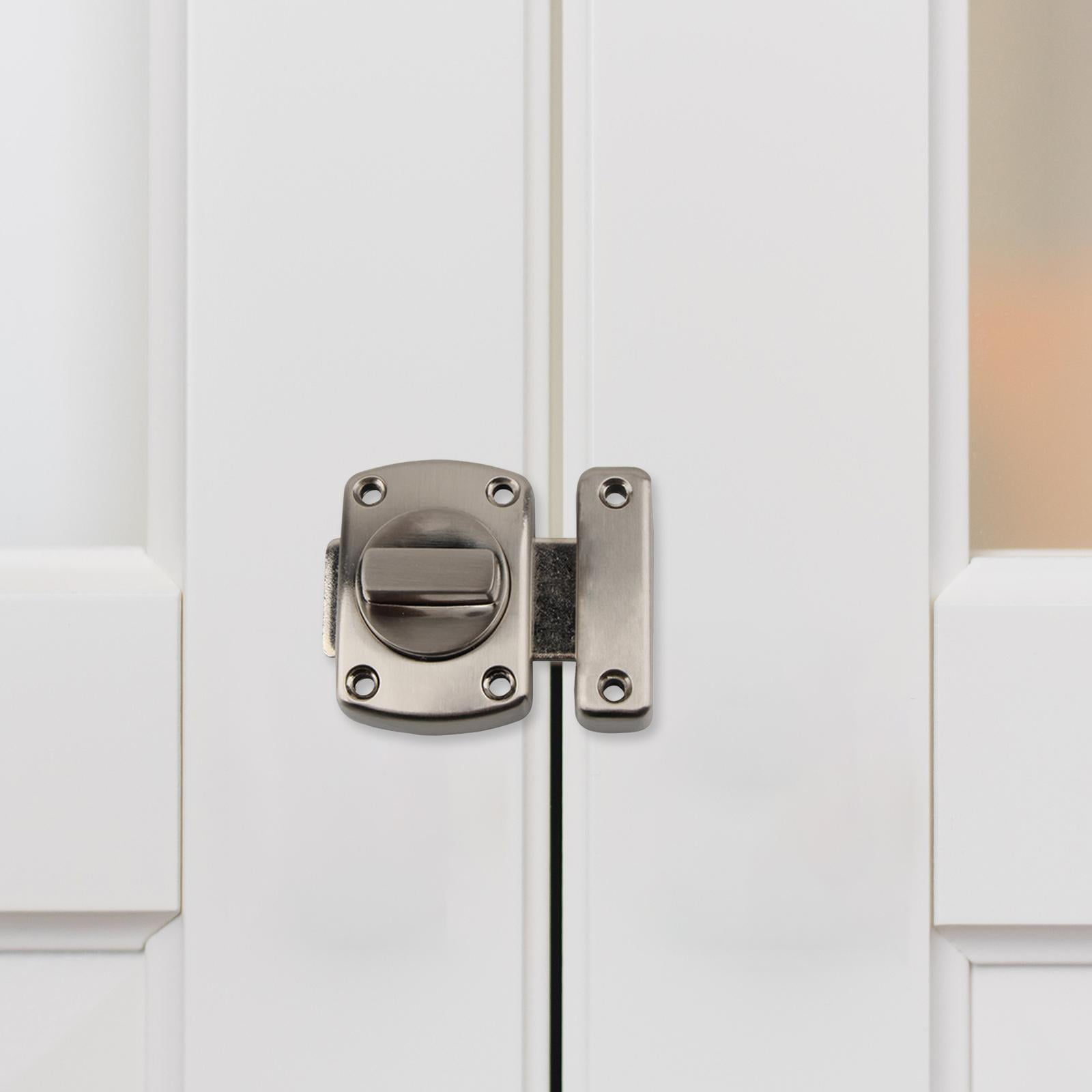 Household Thickening Rotate Door Bolt , Aluminium Alloy Safety Gate