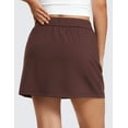 thumbnail image 2 of CRZ YOGA 4-Way Stretch Skirts for Women High Waisted Skorts with 5 Pockets, 2 of 4