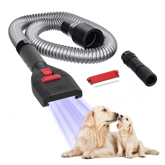 Kit de cepillos y cepillos de aseo con aspiradora para mascotas Defurry
