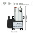 thumbnail image 4 of Pompe, Mini Pompe à Vide, Portable Durable à Faible Bruit DC24V pour Applications d'Agriculture Bateau, 4 of 8