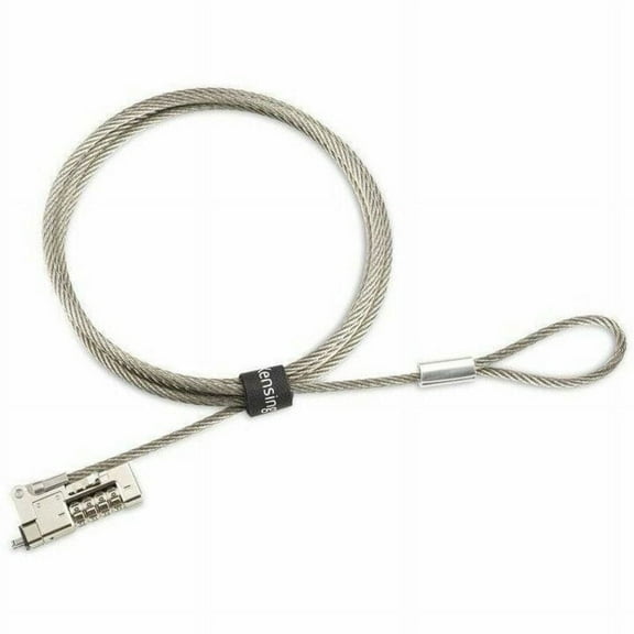 Kensington Slim NanoSaver 2.0 EQ Combination Laptop Lock, Resettable
