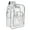 Gray-Style A, variant on Heavy Duty Large Clear Backpacks Large Capacity Transparent Waterproof Backpacks for School Stadium College, Gray