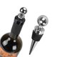 thumbnail image 3 of Wine Bottle Stopper, Wine Saver, Reusable Wine Stoppers for Beverage, 6 Pack Zinc Alloy Wine Stopper for Gifts, Bar, Holiday Party, Wedding, Round Hea, 3 of 5