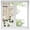Beige, variant on Window Privacy Film Spring Floral Stained Glass Window Film Decorative Window Cover White Magnolia Flowers Barn Door Farmhouse Beige Window Clings Static Adhesive Sticker for Bathroom 17.7"x39.3"