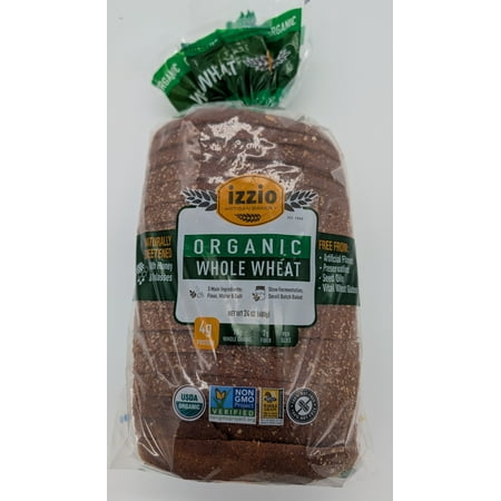 Organic Whole Wheat (Pan Loaf 24oz 1/2 Sl) (Thaw & Sell)