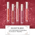 thumbnail image 5 of Wuljfeng Wonderskin Lip Stain Velvet Portable Lipstick Classic Waterproof Long Lasting Smooth Soft Reach Color Full Lips Lip Gloss 5Ml (C), 5 of 9