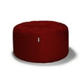 thumbnail image 5 of Jaxx Saxx 4 Foot Round Bean Bag w/ Removable Cover, Cinnabar, 5 of 5