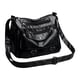 thumbnail image 1 of Bolso de hombro para mujer, de piel sintética, tipo bandolera, elegante, tipo cartera Negro, 1 of 9