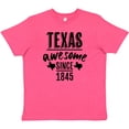 thumbnail image 3 of Inktastic Texas Awesome Since 1845 Youth T-Shirt, 3 of 5