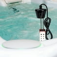 thumbnail image 2 of HIBIBUD Pool Heaters for above Ground Pools Portable Simple Constant Temperature Rubber Stainless Steel, 2 of 4