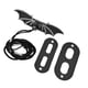thumbnail image 1 of Methold Correa de lagarto ajustable Arnés de dragón barbudo Alas de cuero frescas Correa de seguridad para caminar Suministros para perros negro y plata Methold PT001406-02, 1 of 6