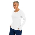 thumbnail image 6 of Healing Hands Knits Women's Mackenzie Tee 's Long Sleeve Medical Scrub Tee, 6 of 8