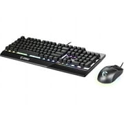 MSI Vigor GK30 Gaming Keyboard & GM11 Gaming Mouse Combo - Mechanical Membrane Switches, 6-Zone RGB, Water Repellent & Splash-Proof, 5000 DPI - Black