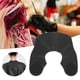 thumbnail image 5 of Cuello de salón, chal de peluquería de silicona, chal de peluquería, capa para teñir el cabello, diseñado para el futuro, 5 of 11