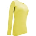 thumbnail image 3 of Women's Under Scrub Tee Crew Neck Long Sleeve T-Shirt, 3 of 6
