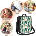 thumbnail image 5 of Lsque Flamingo Lunch Bag Lunch Box for Women Men Reusable Insulated Lunch Tote Bag,Leakproof Thermal Cooler Sack Food Handbags Case High Capacity, 5 of 9