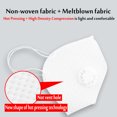 thumbnail image 4 of 5pcs Mask  For Children Anti Dust Face Mask Valve PM2.5 Dustproof  Repeated Use, 4 of 6