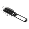 thumbnail image 6 of Soumake Folding Hair Brush with Mirror Soft Bristles Scalp Massage Portable Anti-static Hair Detangling Styling Comb Women Travel Hairdressing Tools Birthday Gift, 6 of 8