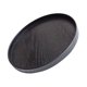 thumbnail image 5 of EeaseMX bandeja redonda de madera para almacenar frutas, sencilla y práctica, color negro., 5 of 7