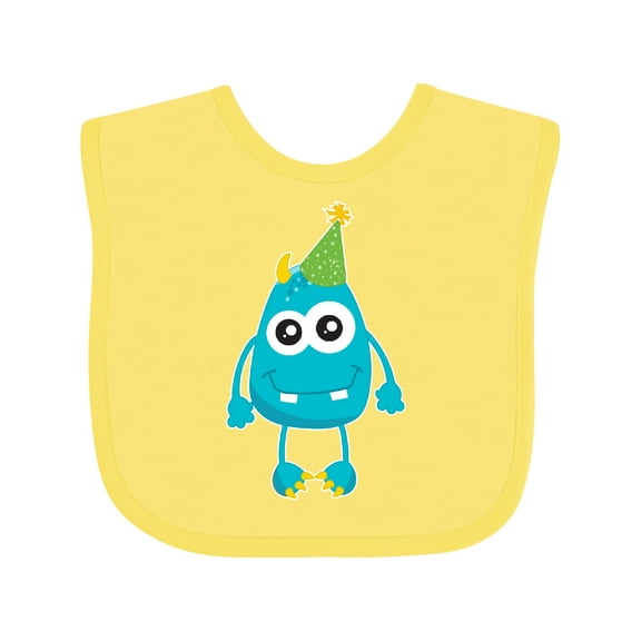 Inktastic Blue Monster Boys or Girls Baby Bib