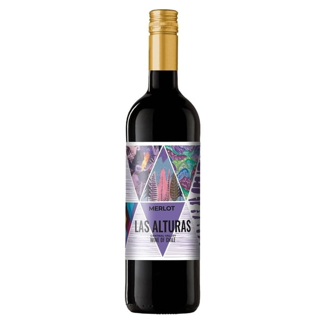 Vino Tinto Las Alturas Merlot 750 ml