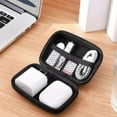 thumbnail image 5 of Fufafayo under $5 Electronic Organizer Travel Case, Shockproof Small Pouch, Hard Cable Organizer Bags for Chargers, USB Cable, Power Bank and Hard Drive, 4.72x3.15x1.57In, 5 of 7