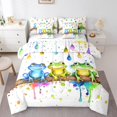 thumbnail image 1 of YST Ensemble de Couette Grenouille pour Enfants Simple - 7 Pcs, Simple, 1 of 4