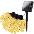 thumbnail image 1 of Guirnalda de luces solares Globe 8 modos IP65 impermeable LED automático para exteriores 9,5 m, 1 of 10