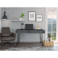thumbnail image 2 of HQZX Modern Simple Desk, Adult Lap Desks, 20.1 x 47.3 in, Gray, 2 of 9