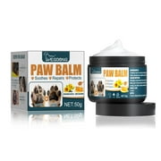 Dog Paw Balm, Relief for Dry Nose, Paws, & Cracking Skin, 100% Natural Ingredients Including Beeswax, Coconut Oil