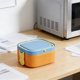 thumbnail image 1 of Plastic Lunch Box Suitable For Microwave Oven Special Fresh-keeping Box Food Grade Household Squares Lunch Box With Lid, 1 of 6