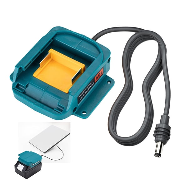 Suitable for Makita 18V lithium battery adapter DIY to 2.1DC output power supply cable