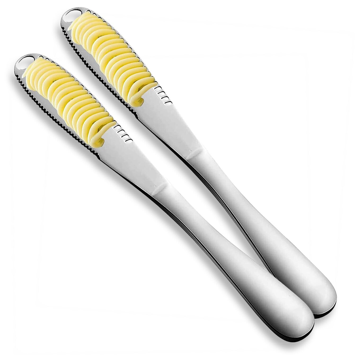 BUTTER SPREADER KNIFE STAINLESS STEEL 3 in 1 Multifunction Curler