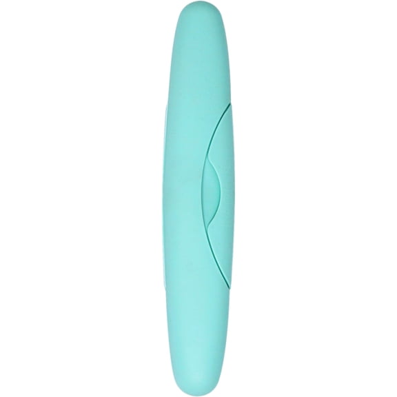 RADIUS Toothbrush Travel Case for Standard Brush, BPA-Free Recycled Plastic, 8.25H - 1.38W - 1.75L in - Mint