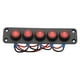 thumbnail image 1 of Panel de control de interruptor Cola 12 V encendido y apagado LED rojo, 1 of 8