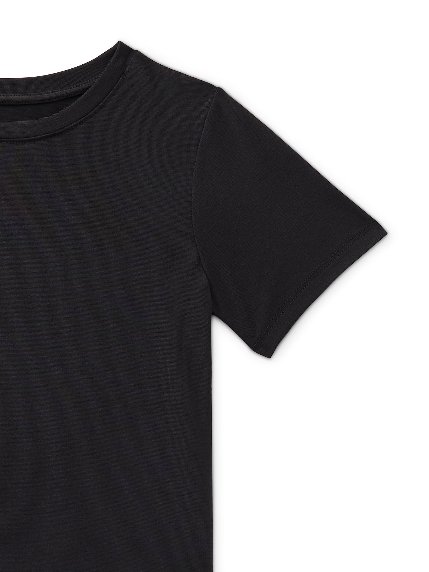 Athletic Works Girls Active Tee with Short Sleeves, Sizes 4-18 & Plus