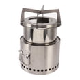 thumbnail image 3 of Campfire Camping Stove, BBQ Wood Burning Stove Push Pull Design  For Cooking, 3 of 8