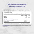 thumbnail image 2 of Naturalis Evening Primrose Oil  with Naturally Occurring GLA(Gamma-Linolenic Acid)| 100% Natural from New Zealand | Cold Pressed |300 Mini-Softgels, 2 of 6