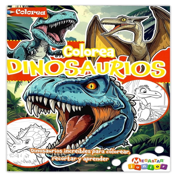 Colorea Dinosaurios Alvarez Garcia Maria Lucia Infantil 0001