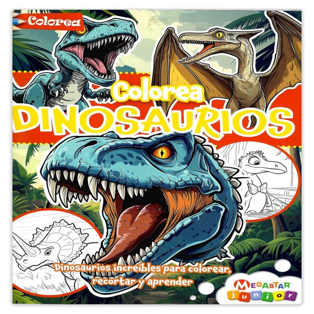 Colorea Dinosaurios Alvarez Garcia Maria Lucia Infantil 0001